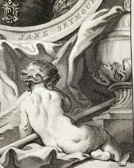 Arte: JACOBUS HOUBRAKEN, GRABADO FRANCIS RUSSEL - Foto 5