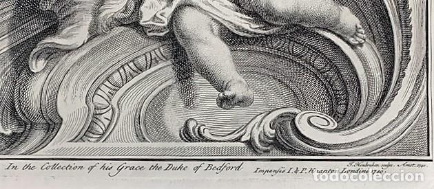Arte: JACOBUS HOUBRAKEN, GRABADO FRANCIS RUSSEL - Foto 6
