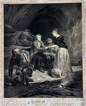 Kunst: P DELAROCHE PINTOR Y S W REYNOLDS, A. SIXDENIERS GRABADORES.