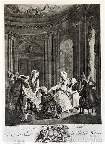 Arte: NICOLAS DE LAUNAY. (1739-1792) - Foto 1