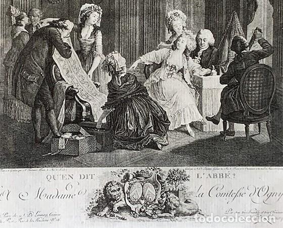 Arte: NICOLAS DE LAUNAY. (1739-1792) - Foto 2