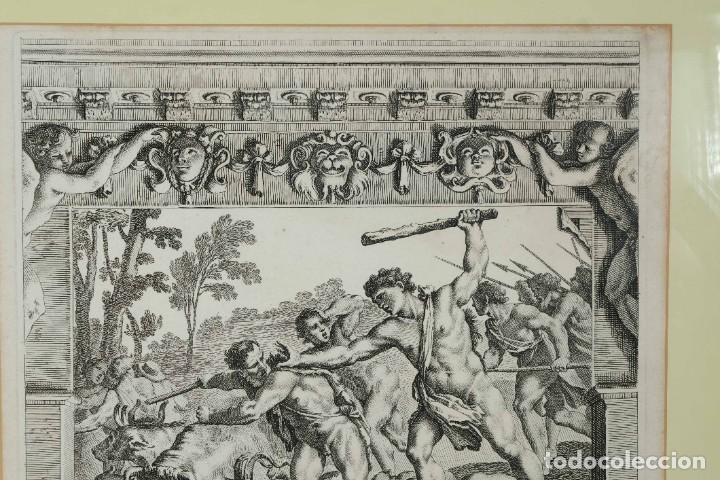 Arte: Grabado Strenvi divitibus Praevalemus - Foto 3