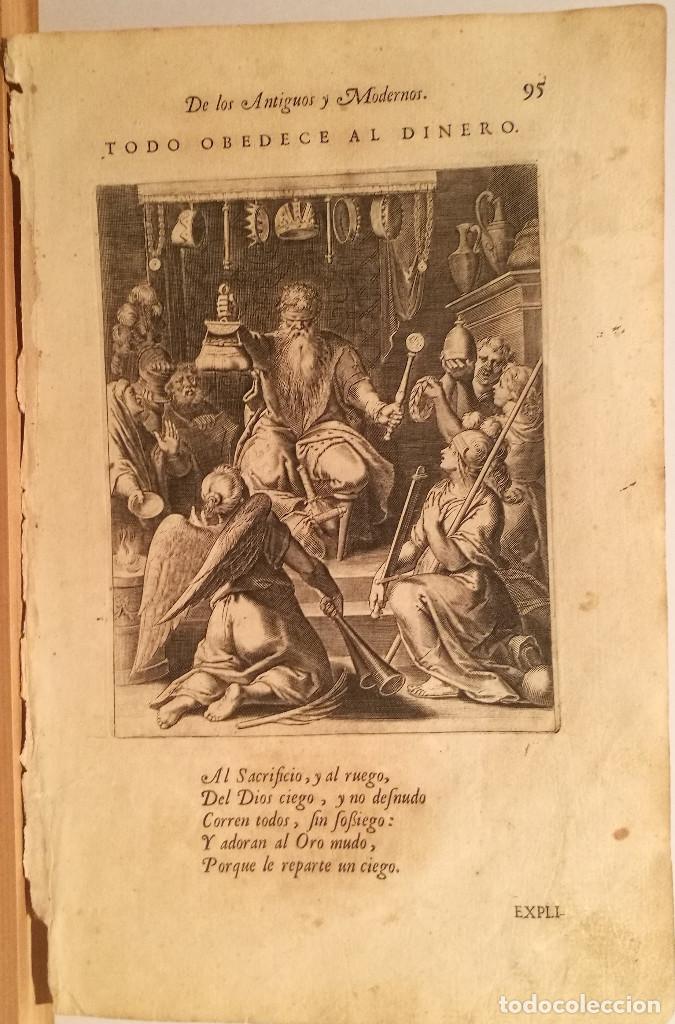 Arte: TODO OBEDECE AL DINERO. 1701. - Foto 1