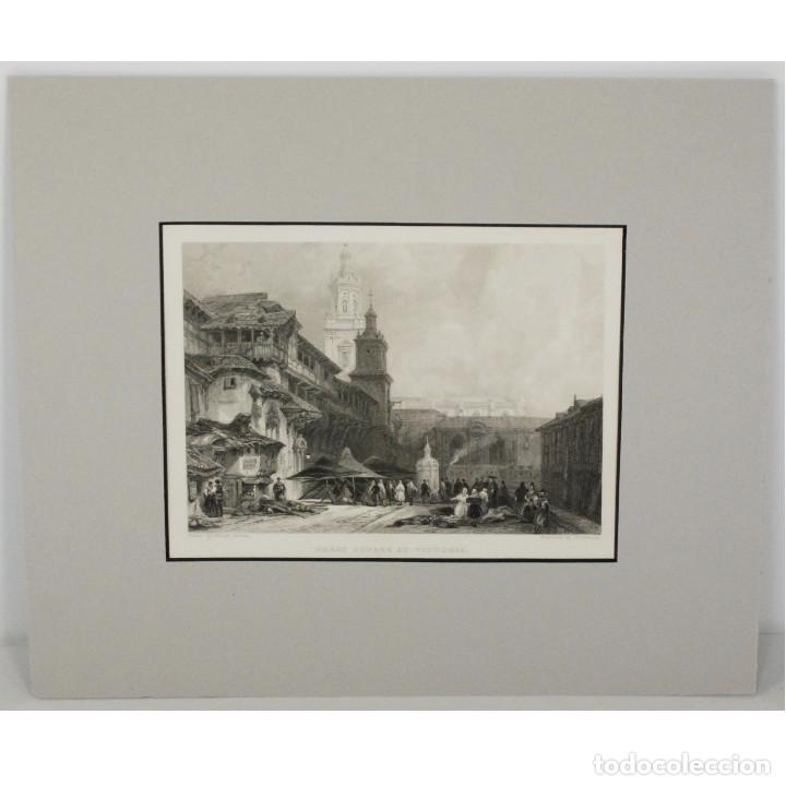 Arte: DAVID ROBERTS - VISTA DE VITORIA - Foto 1