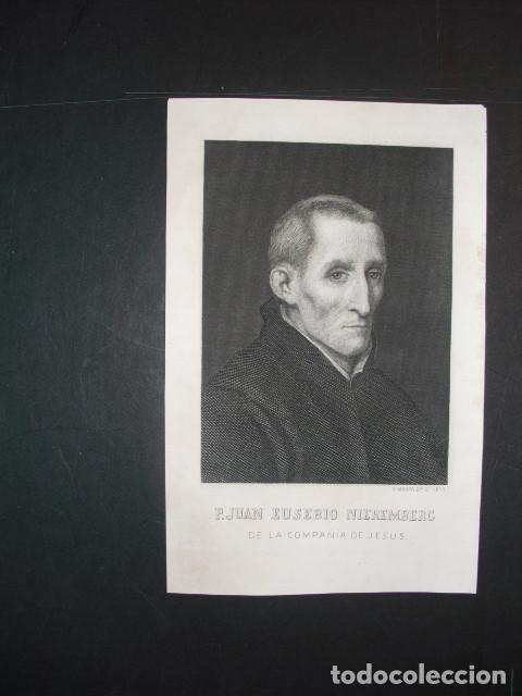 Kunst: 1879 GRABADO DEL P. NIEREMBERG D&ordm; Y G&ordm; BARTOLOME MAURA
