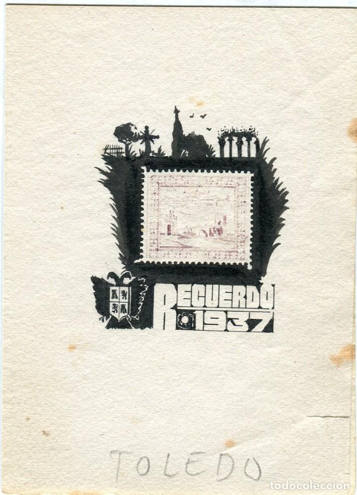 Kunst: Peque&ntilde;o grabado de 1937 durante la guerra civil