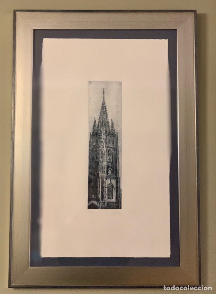 Arte: Grabado &ldquo;Torre de la Catedral&rdquo; - Foto 2