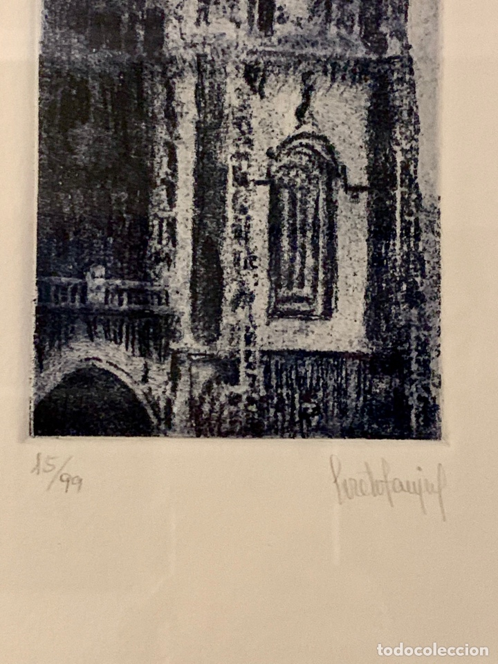Arte: Grabado &ldquo;Torre de la Catedral&rdquo; - Foto 3