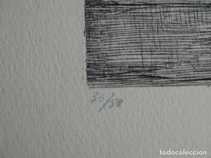 Arte: GRABADO ILEGIBLE A LA PUNTA SECA. - Foto 6