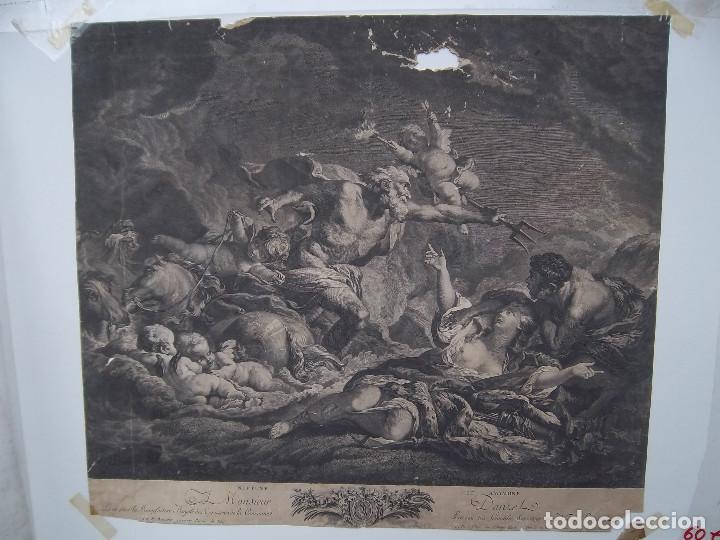 Arte: NEPTUNO ( Grabado franc&eacute;s ) - Foto 1