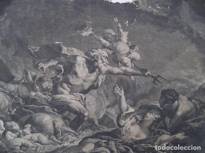 Arte: NEPTUNO ( Grabado franc&eacute;s ) - Foto 2