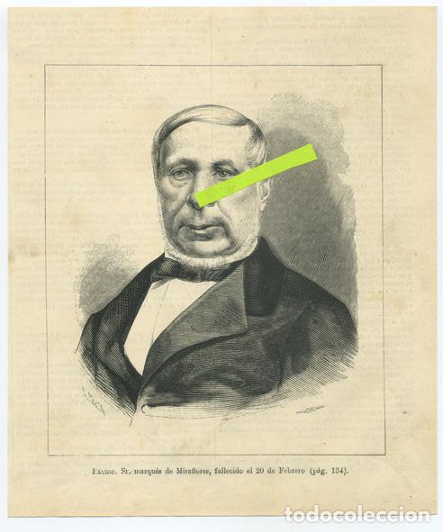 Arte: MARQU&Eacute;S DE MIRAFLORES. - Foto 1