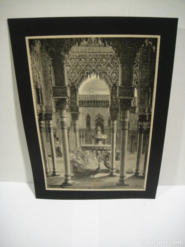 Arte: alhambra , patio de los leones - Foto 1