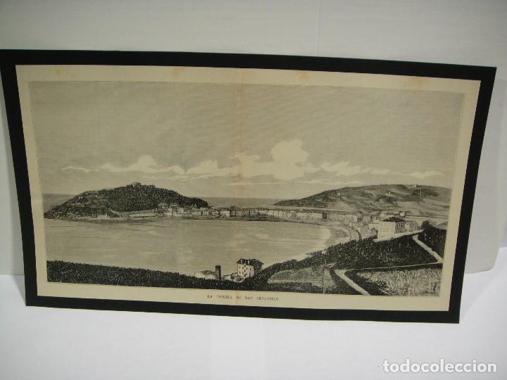Arte: playa de la concha de san sebastian - Foto 1