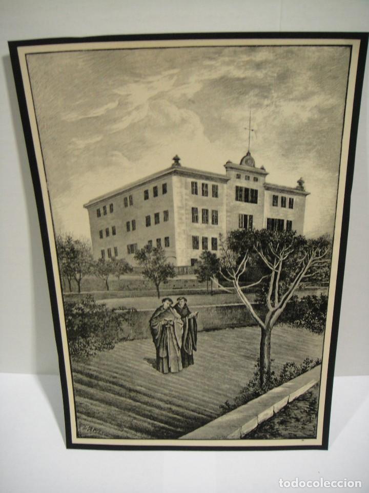 Arte: colegio de los padres agustinos en gracia , barcelona