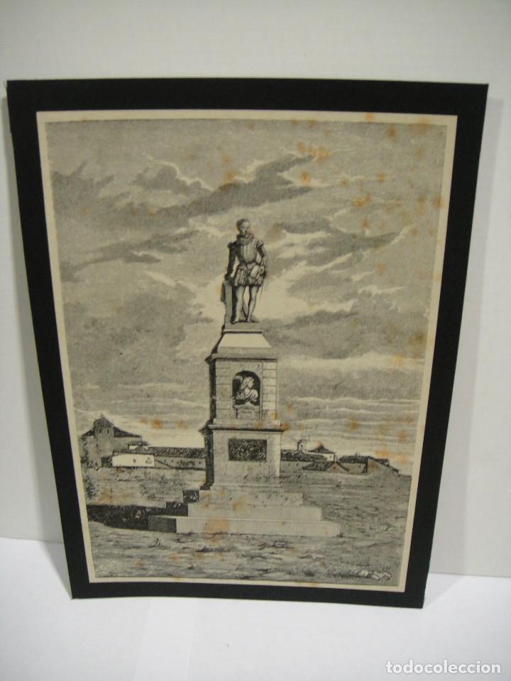 Arte: monumento a cervantes en valladolid
