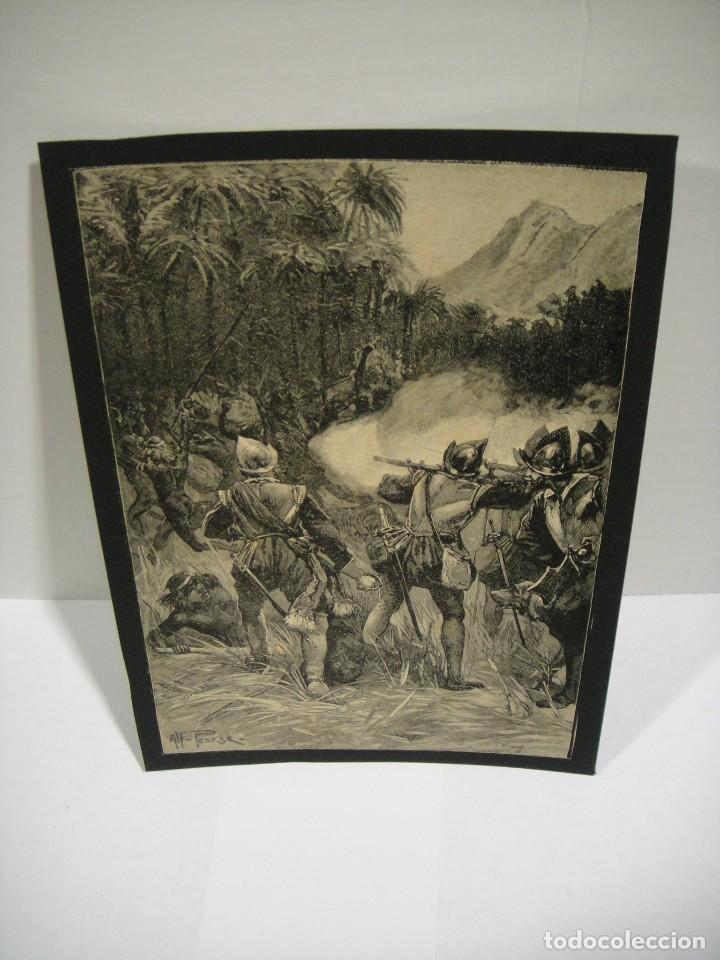 Arte: vasco nu&ntilde;ez de balboa en el istmo de panama