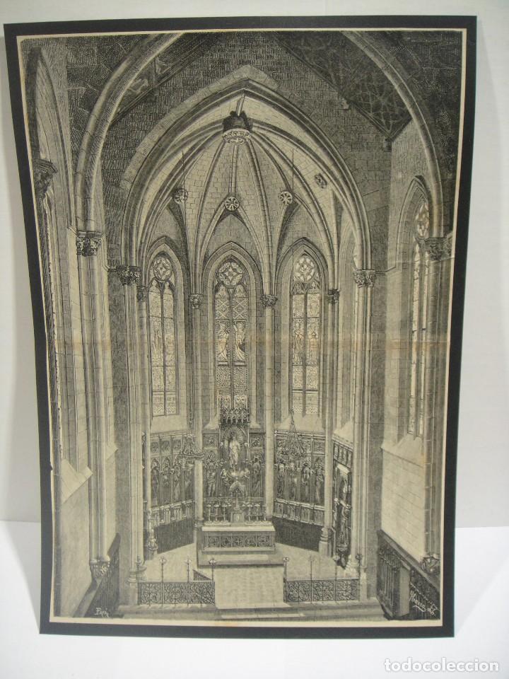 Arte: interior de la iglesia de port bou