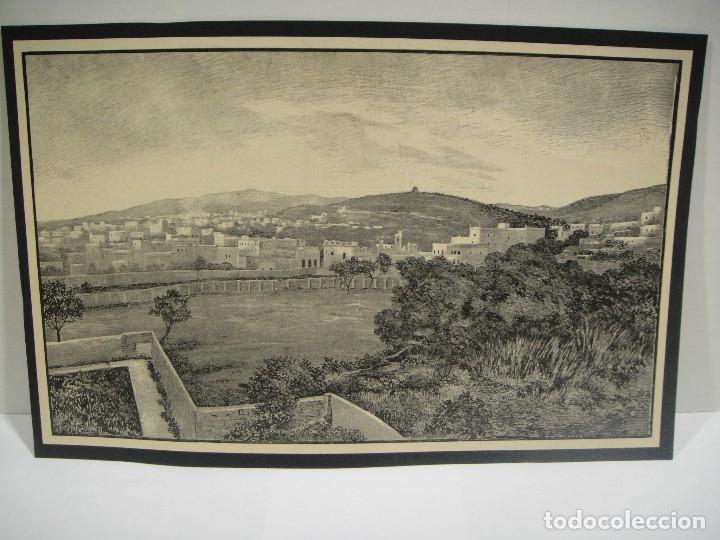 Arte: vista del putxet , barcelona - Foto 1