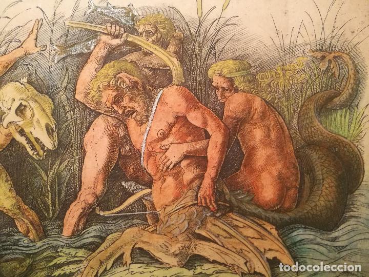 Arte: LUCHA DE TRITONES. - Foto 3