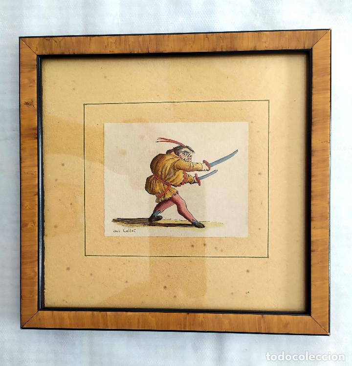 Arte: Grabado Jacques Callot - Duelista - Foto 6