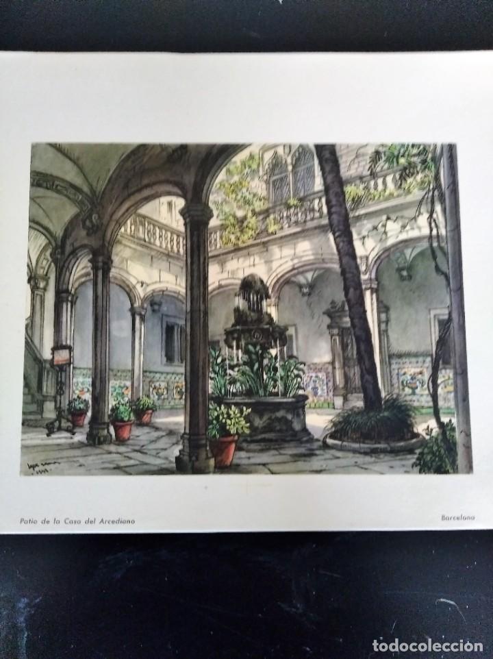 Arte: Grabado - Patio de la Casa del Arcediano - Foto 2
