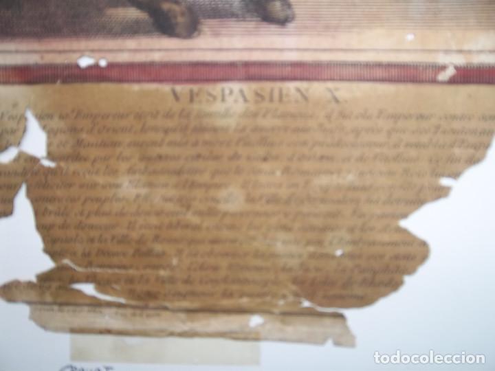 Arte: EXCELENTE GRABADO DE VESPASIEN - Foto 3