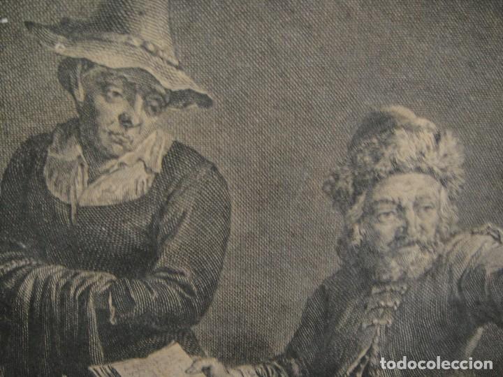 Arte: le medecin empyrique - grabado de jacques tardieu - Foto 3