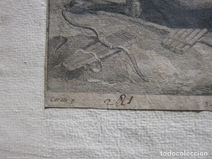 Arte: Eros y Pan, after Annibale Carracci (?) - Jan van Troyen - Foto 4