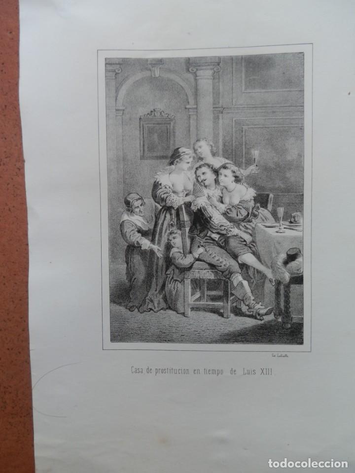 Arte: 3 GRABADOS DEL S XIX DE EUSEBIO PLANAS FRANQUESA. - Foto 2