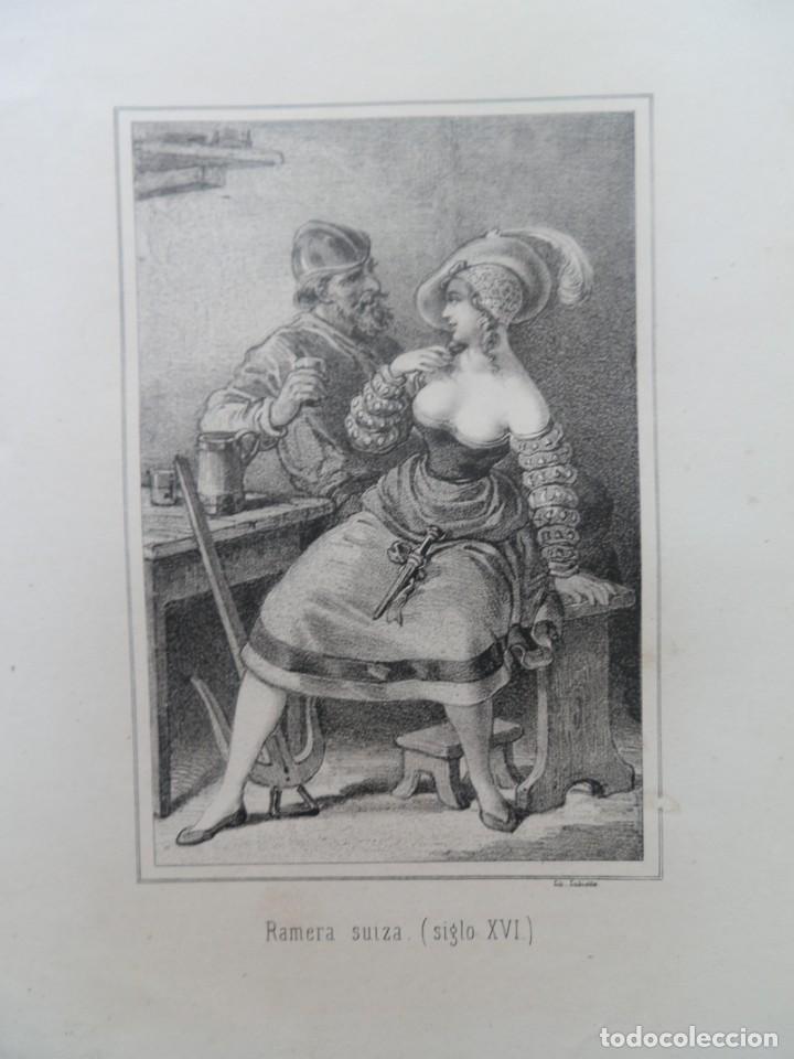 Arte: 3 GRABADOS DEL S XIX DE EUSEBIO PLANAS FRANQUESA. - Foto 3