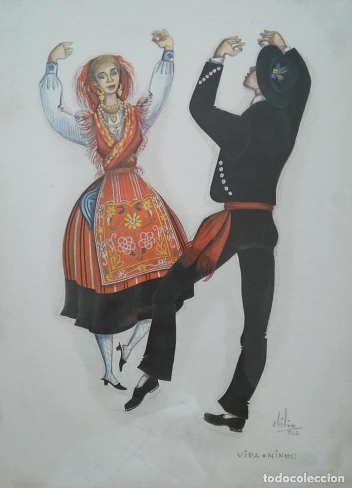 Arte: Abilio de Mattos e Silva: Vira do Minho. 1966 - Foto 1