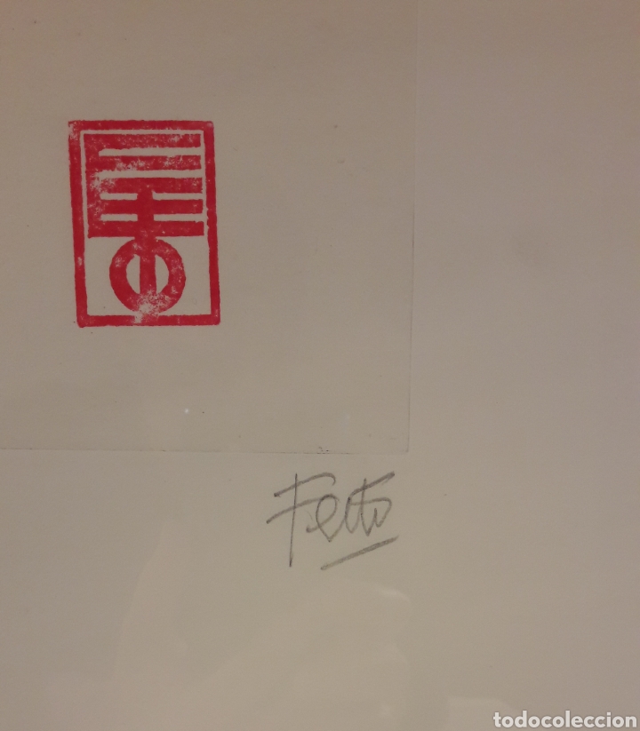 Arte: LUIS FEITO , GRABADO - Foto 3