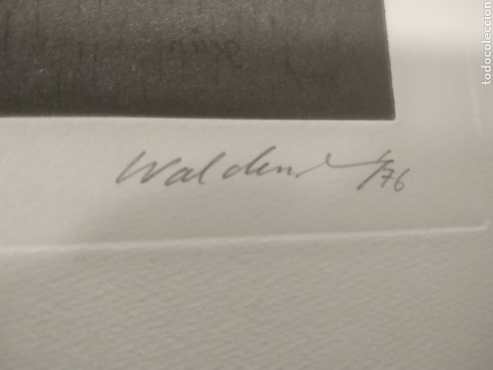 Arte: Herman Waldenburg, grabado. Sin titulo - Foto 2