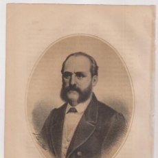 Arte: LITOGRAFÍA. 1870. JUAN BAUTISTA TOPETE (SAN ANDRÉS TUXTLA, NUEVA ESPAÑA, 1821 - MADRID, 1885). Lote 236742960