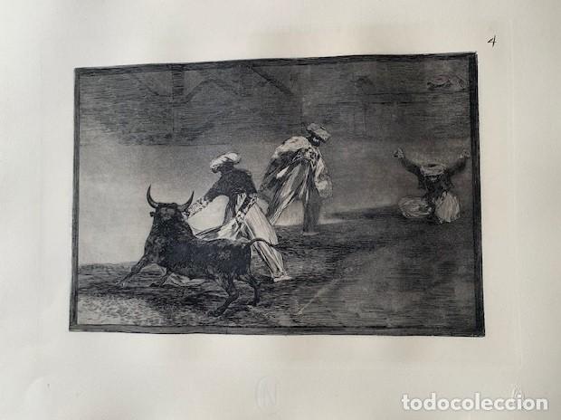 Art: Goya, Tauromaquia n&ordm; 4 - Capean otro encerrado - Calcograf&iacute;a 1983