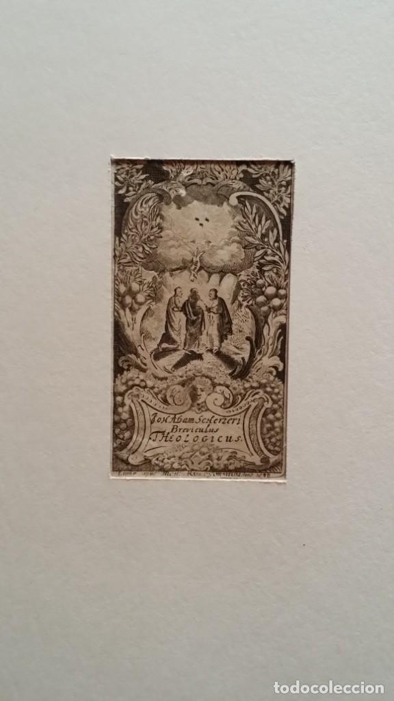 Arte: Abraham Scherzer, Breviculus theologicus, grabado de 1680 - Foto 3