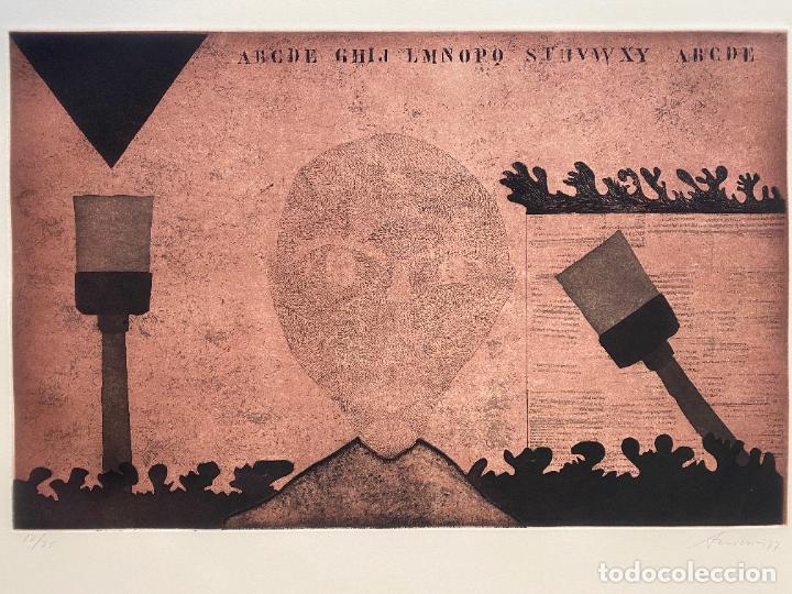 Arte: Daniel Argimon , grabado , brotxa , 1977 - Foto 4