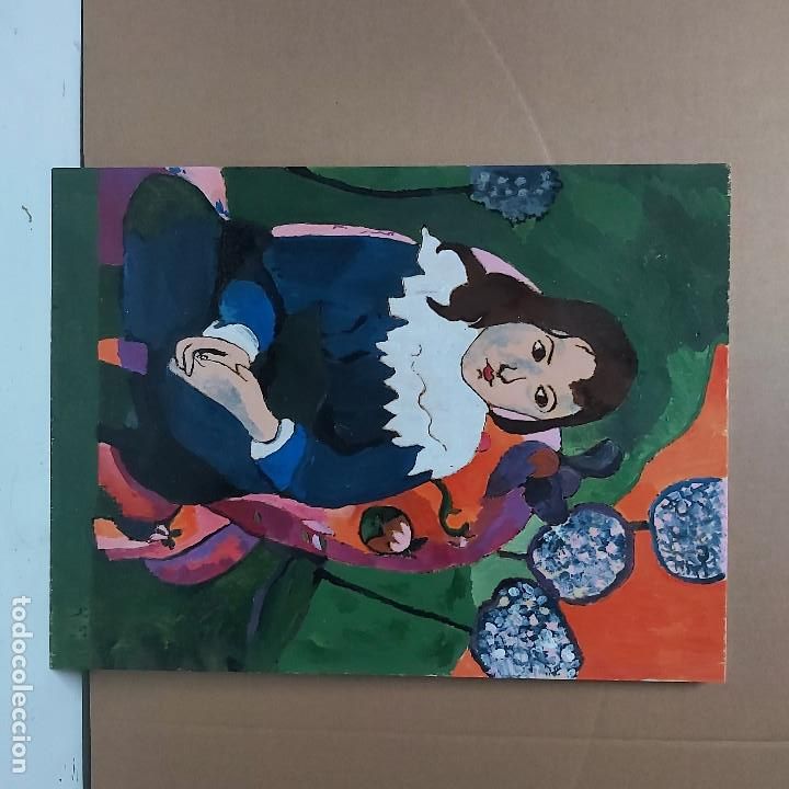 Arte: Loulou. Pirograbado. - Foto 1