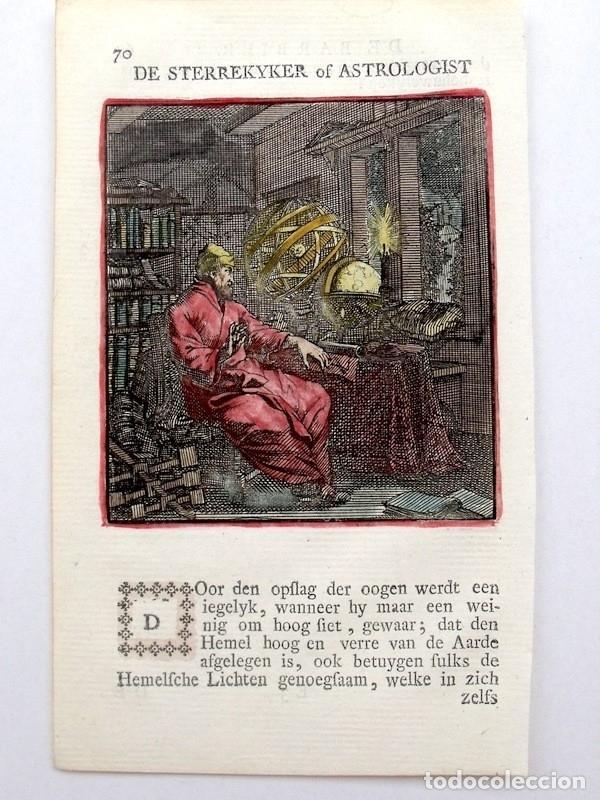 Arte: Astr&oacute;nomo en su observatorio, 1699. Abraham Santa Clara. - Foto 2