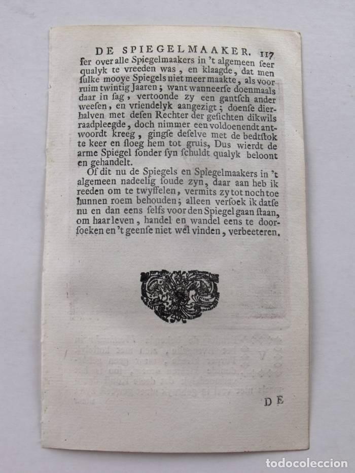 Arte: Costurero de encajes, 1699. Abraham Santa Clara - Foto 4