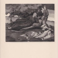 Arte: XAVIER NOGUÉS I CASAS (1873-1941) – MESTRE DE L'AIGUAFORT – 2 GRAVATS. Lote 247337995