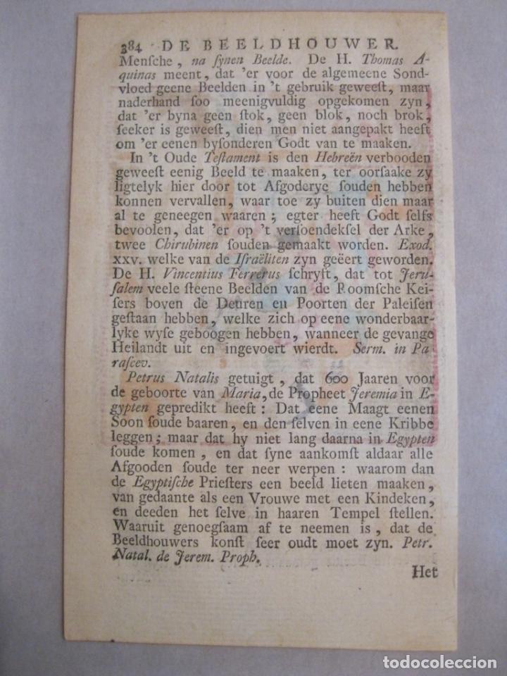Arte: El escultor, 1699. Abraham Santa Clara - Foto 4
