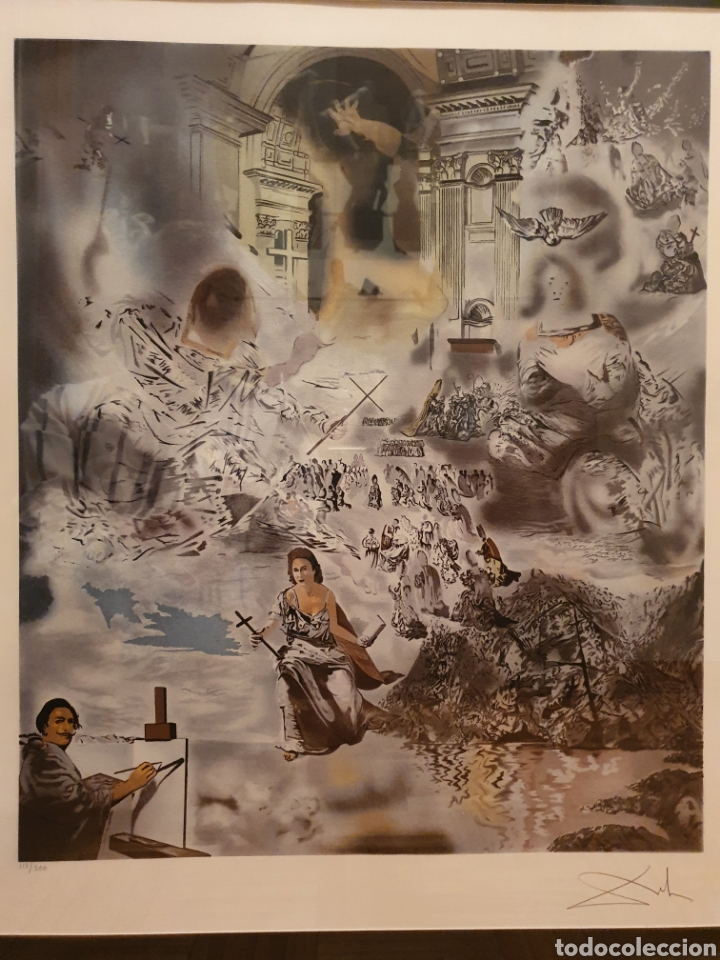 Arte: DALI - Litograf&iacute;a &rdquo;Concilio Ecum&eacute;nico&rdquo; - Foto 2