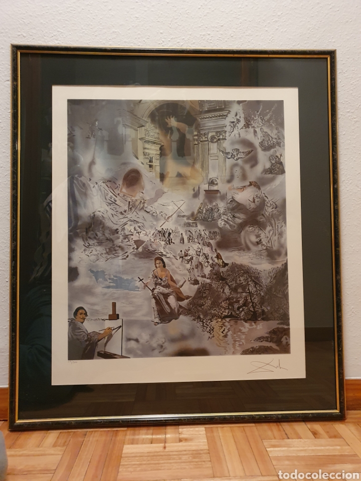 Arte: DALI - Litograf&iacute;a &rdquo;Concilio Ecum&eacute;nico&rdquo; - Foto 1