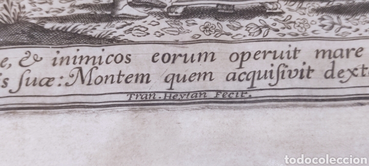 Arte: Grabado Francisco Heylan. Siglo XVII - Foto 1