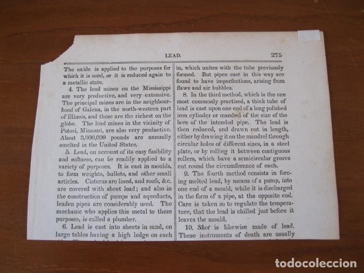 Arte: El fundidor de hierro, 1850. An&oacute;nimo - Foto 3