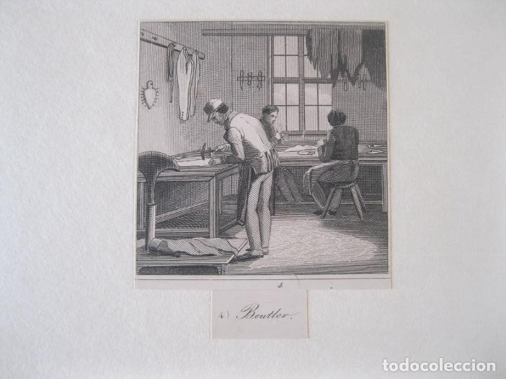 Arte: El fabricante de bolsas, 1870. An&oacute;nimo - Foto 1