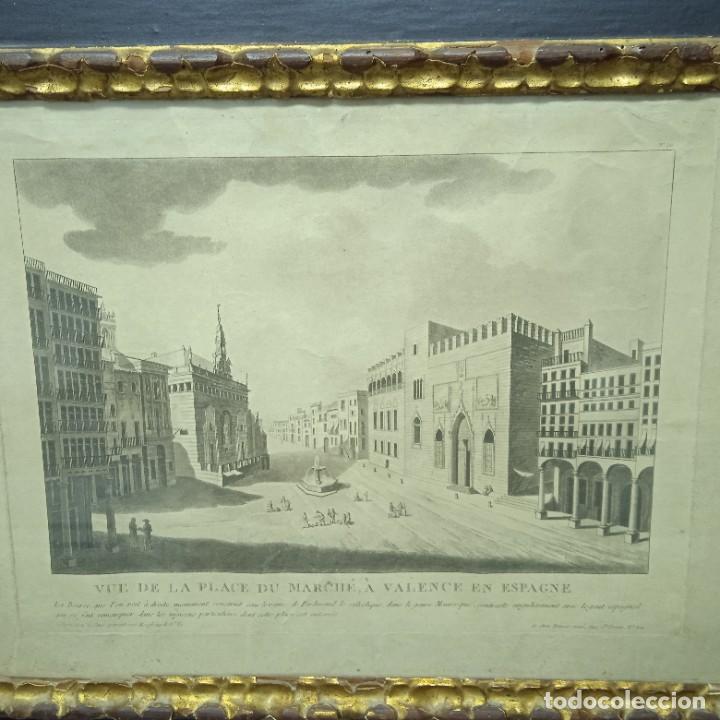 Arte: Grabado antiguo. Medida 48 x 35 cm - Foto 3