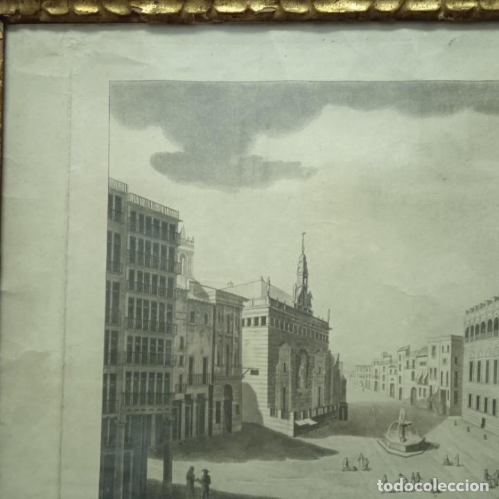 Arte: Grabado antiguo. Medida 48 x 35 cm - Foto 6
